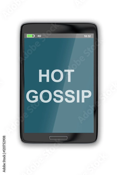 Fototapeta Hot Gossip concept