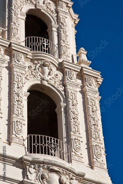 Fototapeta Church Tower Detail