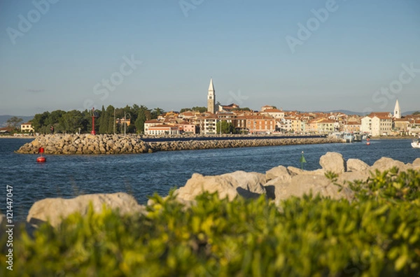 Fototapeta Izola town, adriatic coast, Slovenia