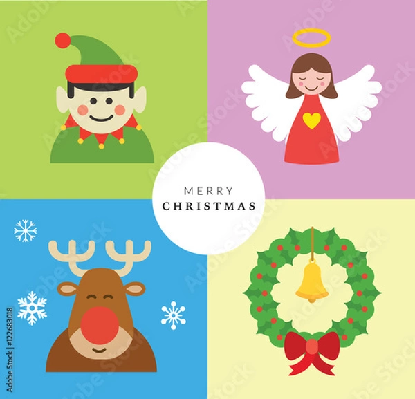 Obraz Christmas Icon Set I