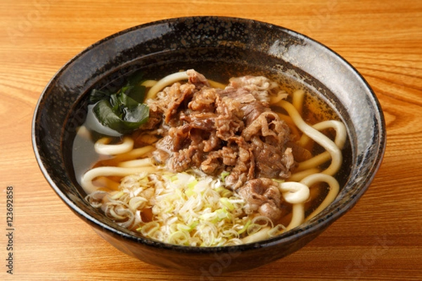 Fototapeta 肉うどん