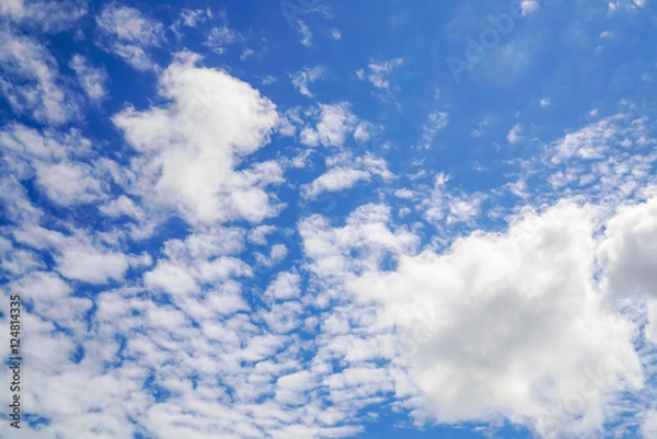 Fototapeta Cloud in blue sky  .