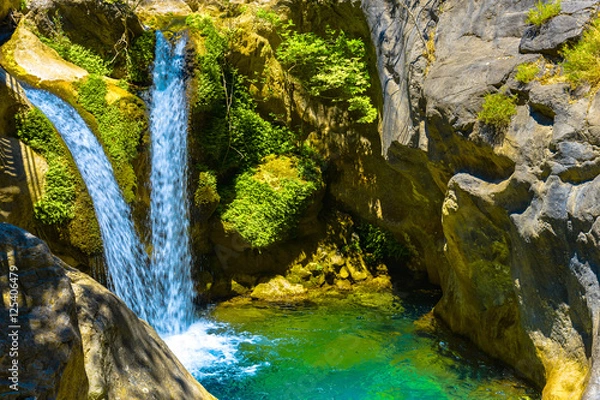 Fototapeta Waterfall in Sapadere Canyon