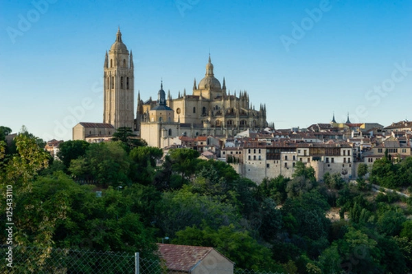 Fototapeta Segovia Cathedral,Spain