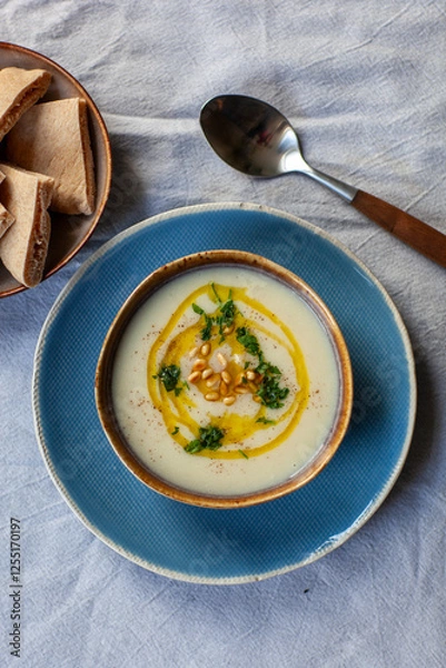 Fototapeta Soup, Vegan