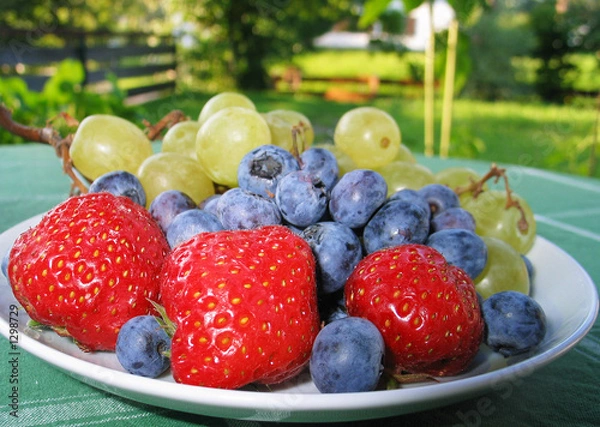 Fototapeta great fruit plate !