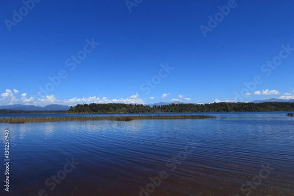 Fototapeta sea in new zealand