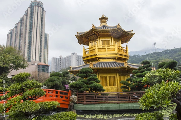 Fototapeta Nan Lian Garden in Hong Kong