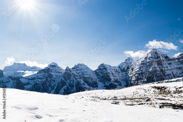 Fototapeta Valley of Ten Peaks, Banff National Park