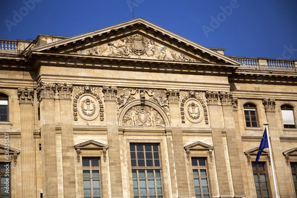 Fototapeta Building in Paris, France