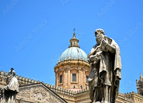 Fototapeta Maestosa Cattedrale di Palermo della Santa Vergine Maria Assunta