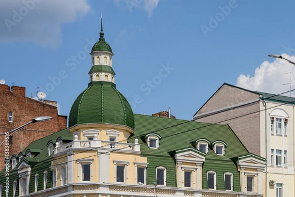 Fototapeta Constitution square roof