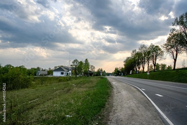 Fototapeta country road