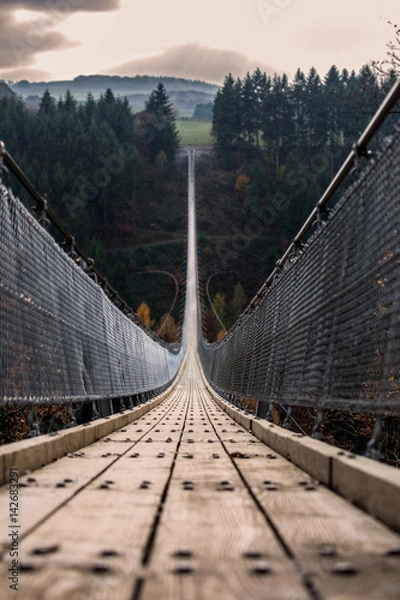 Obraz Hängeseilbrücke Geierlay