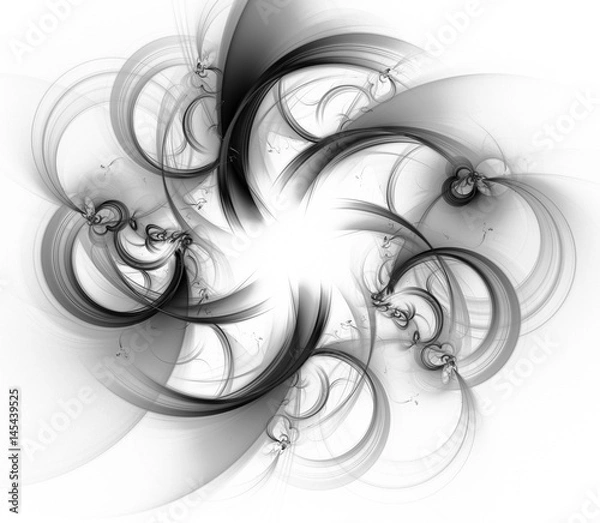 Fototapeta Abstract fractal illustration for creative design