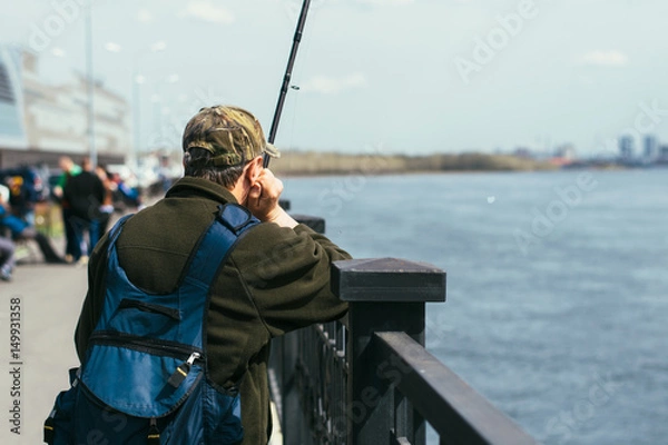 Fototapeta fisherman