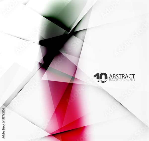 Fototapeta Hi-tech or business futuristic blurred template