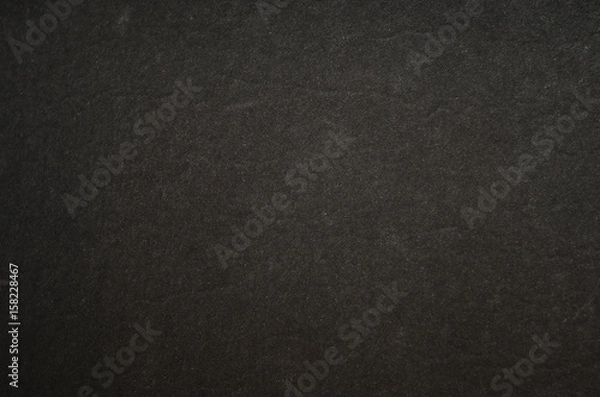 Obraz Black graphite texture of cardboard. Rough surface for background