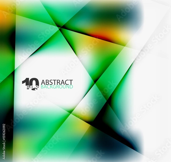 Fototapeta Hi-tech or business futuristic blurred template