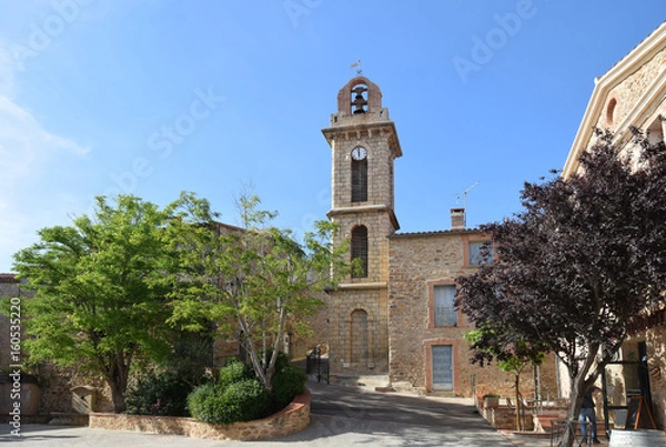 Fototapeta Eglise Saint-Pau de Calce, Pyrénées orientales, Occitanie