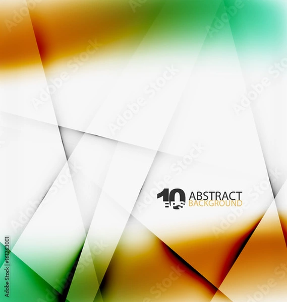 Fototapeta Hi-tech or business futuristic blurred template