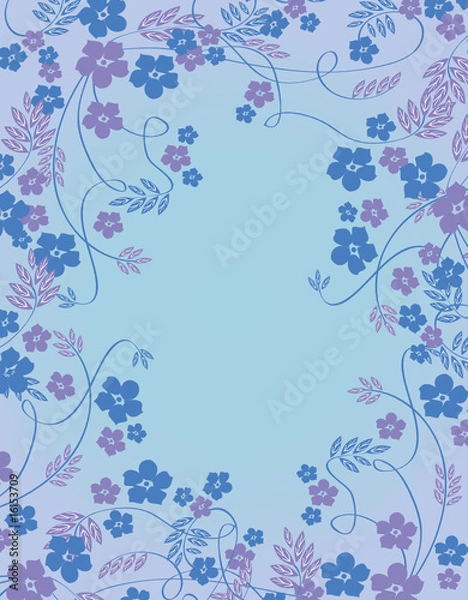 Obraz Floral frame