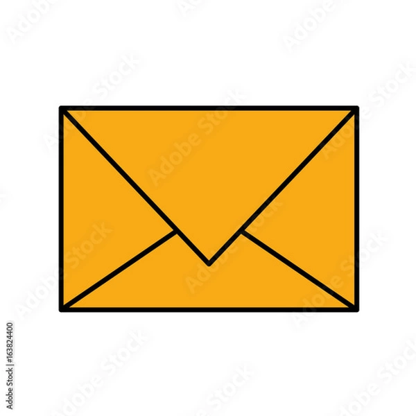 Fototapeta envelope icon image