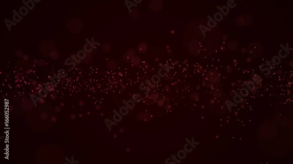 Fototapeta Abstract particle bokeh sleek background