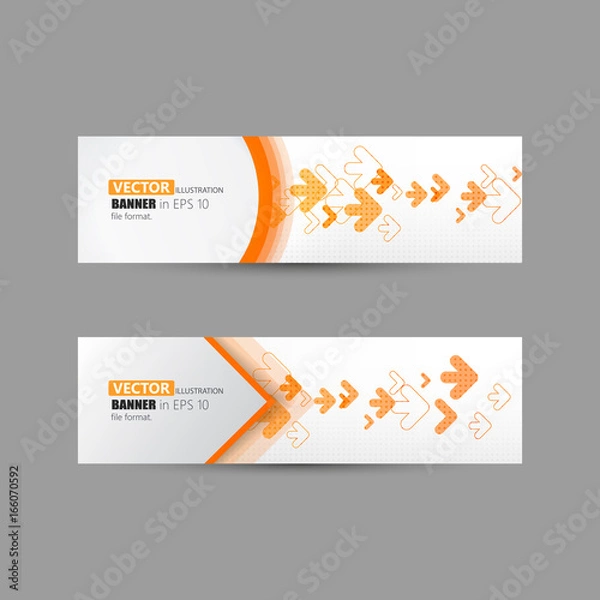 Fototapeta Business Vector Banner Design.