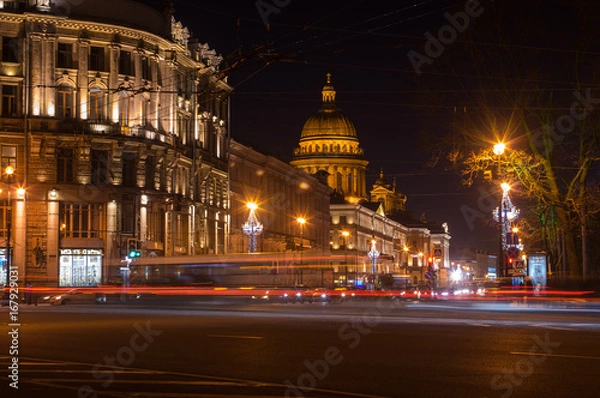 Fototapeta Street of Saint Petersburg