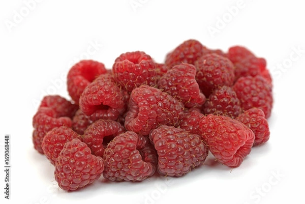 Fototapeta Himbeeren, Rubus idaeus, Raspberries