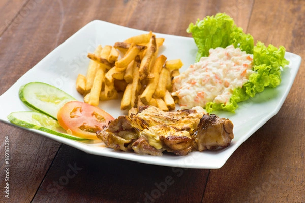 Fototapeta chicken steak