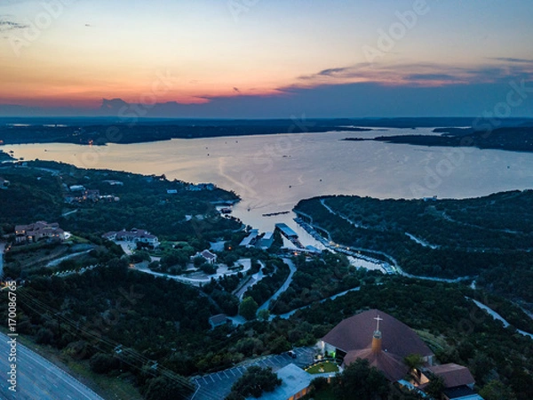 Fototapeta Lake travis