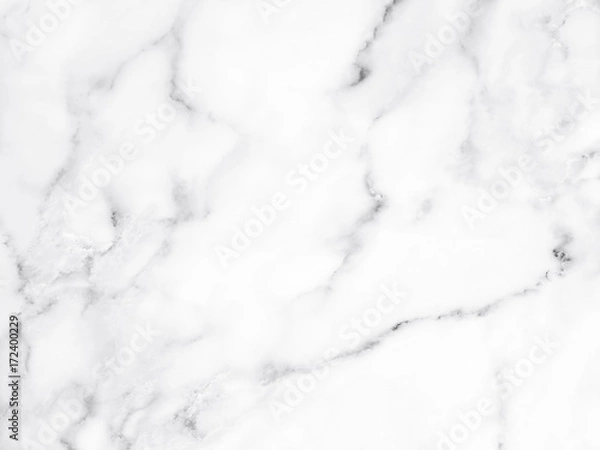 Fototapeta White marble texture and background.