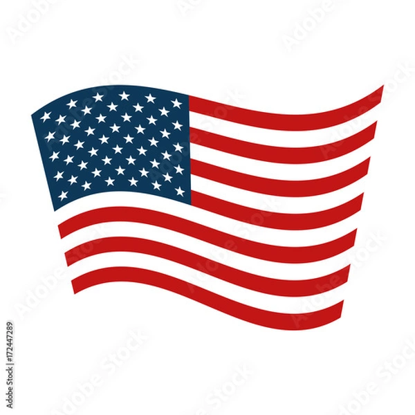 Fototapeta united states of america flag