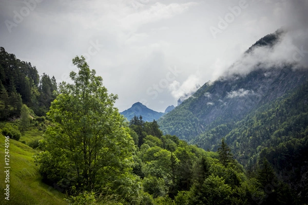 Fototapeta Wilder Kaiser, Alpen, Aufstieg, Kufstein