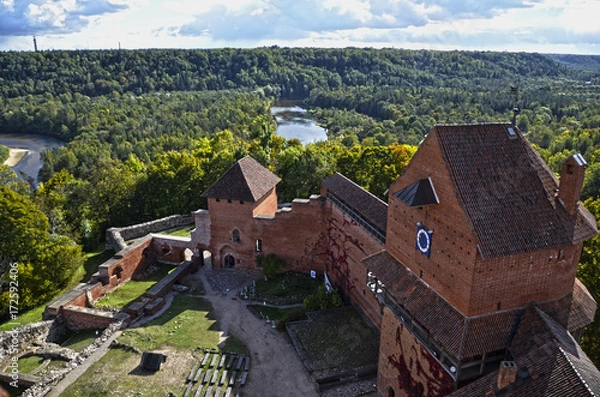 Obraz views of Turaida castle