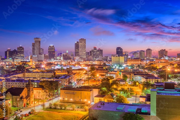 Obraz New Orleans, Louisiana Skyline