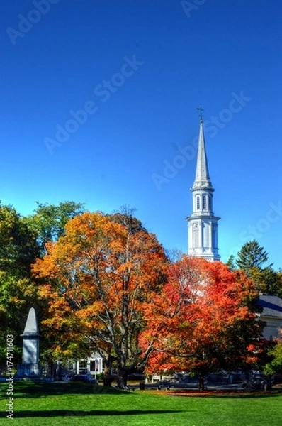 Fototapeta New England Foliage