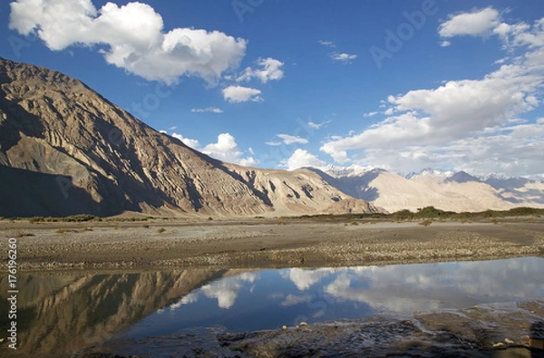 Fototapeta Landscape in Nubra Valley, Ladakh, India