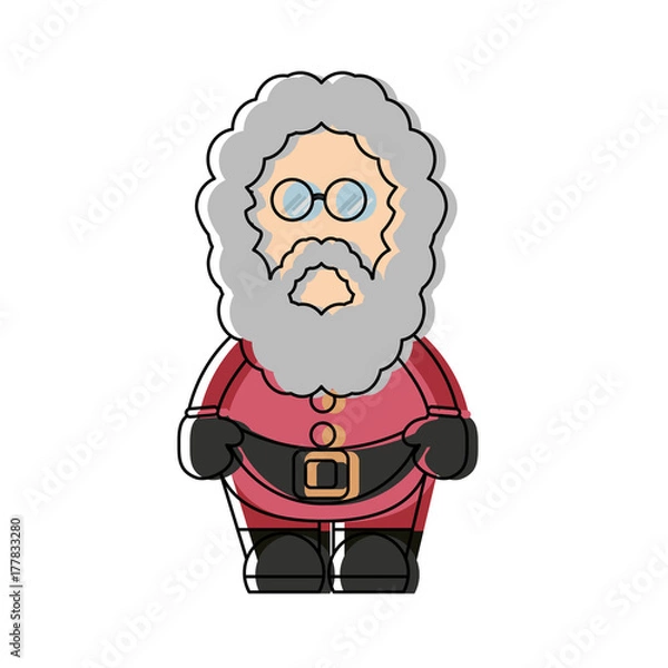 Fototapeta santa claus icon