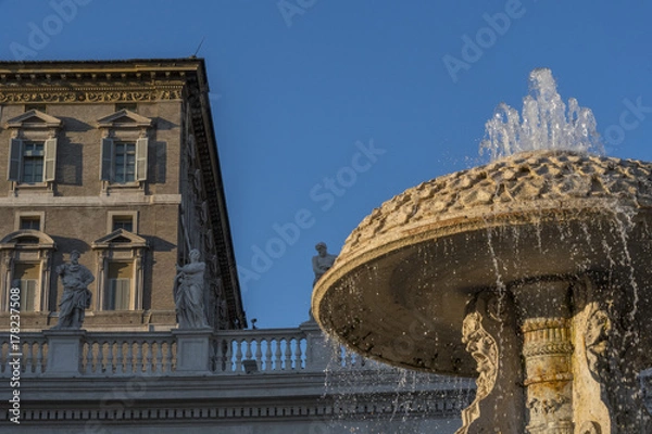 Fototapeta Roma, piazza S. Pietro