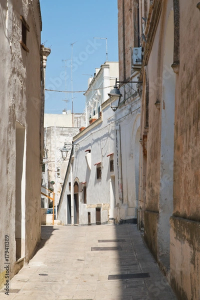 Fototapeta Alleyway. Castellaneta. Puglia. Italy.