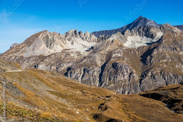 Fototapeta Frankreich - Auvergne-Rhone-Alpes - Val d'Isere - Le Fornet