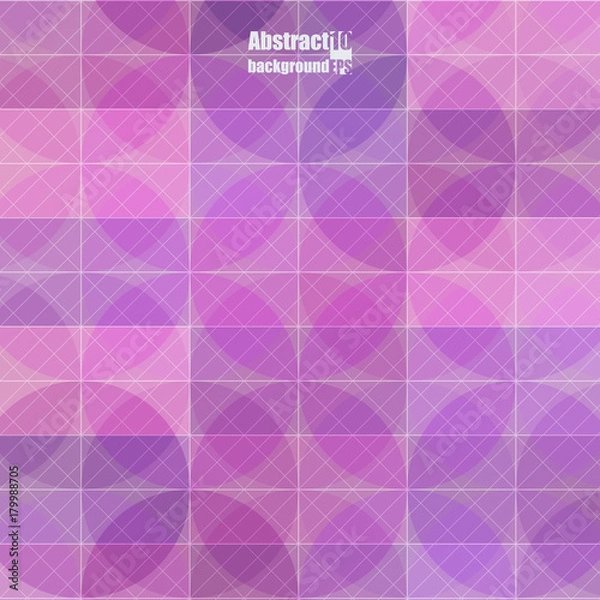 Fototapeta Abstract background with geometric pattern. Eps10 Vector illustration