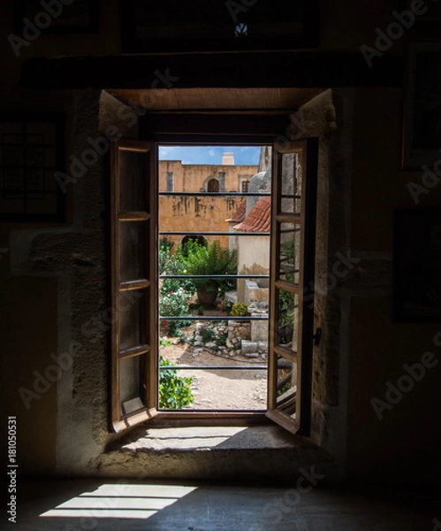 Fototapeta Arkadi Monastery, Crete, Greece