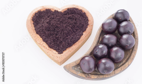 Fototapeta Acai is a Brazilian fruit with wonderful properties - Euterpe oleracea