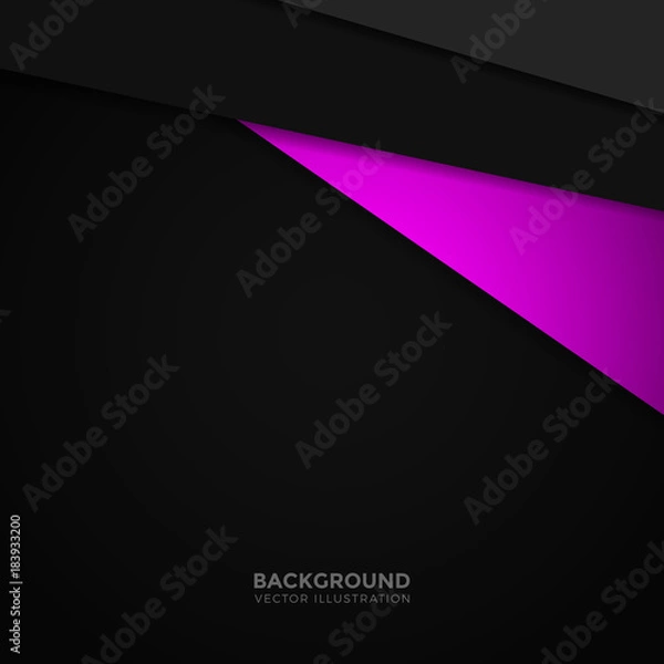 Fototapeta luxury black background banner vector illustration