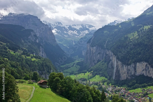 Fototapeta Swiss alps