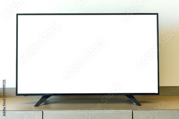 Obraz television blank isolated